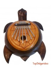 Kalimba Turtle Teak Wood And Coconut (02061)