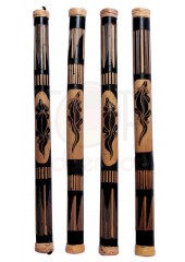 80cm Rainstick Tradiotional Reptile Hand-Carving (06011)